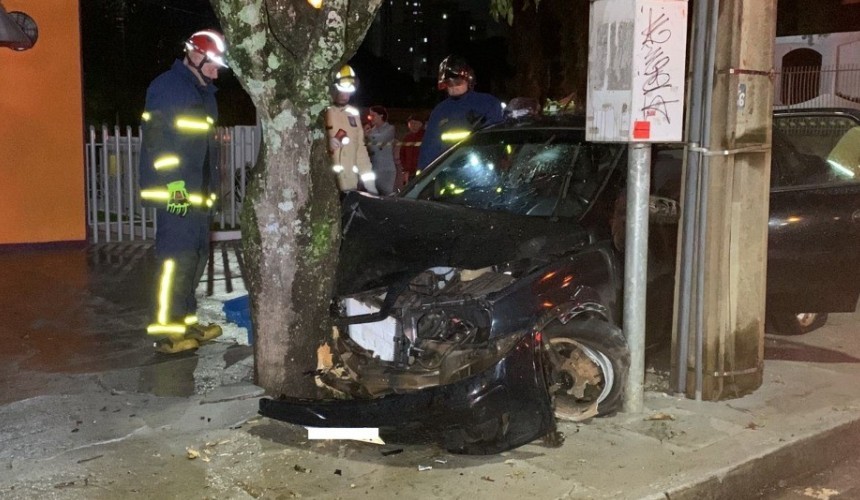 Rapaz morre após acidente de trânsito na Rua Nereu Ramos em Cascavel