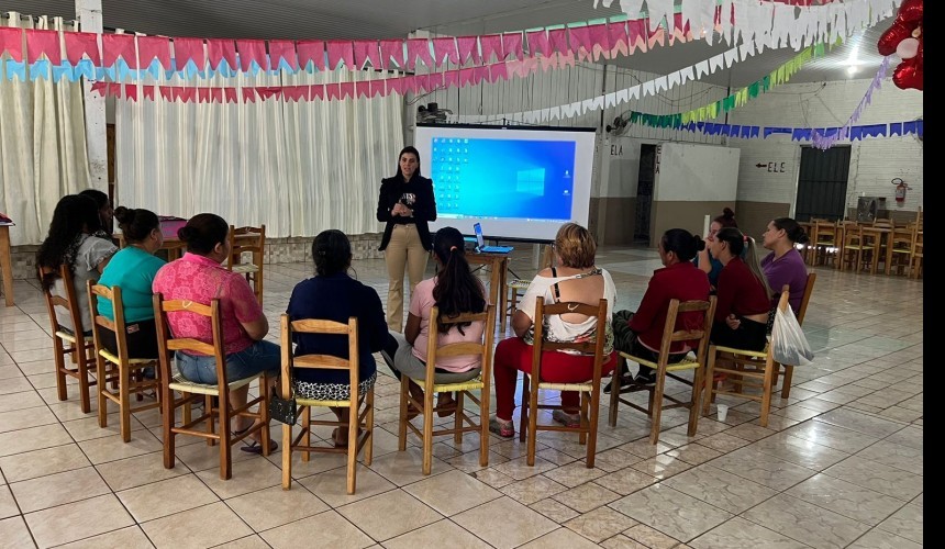 Grupo de acompanhamento do PAIF realiza encontro com mulheres do Alto Alegre do Iguaçu