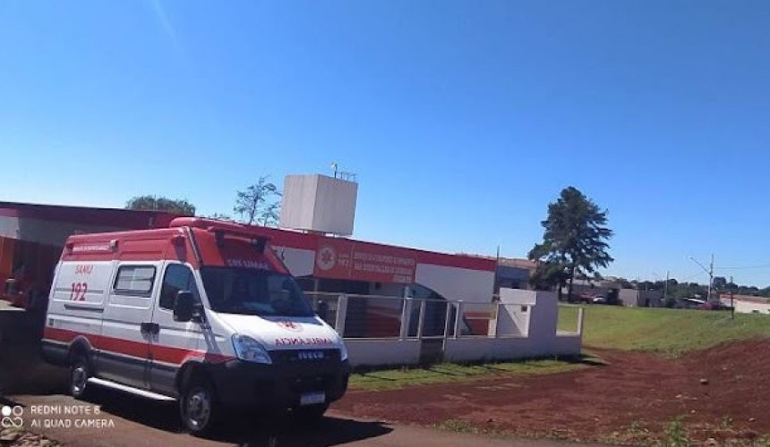 SAMU é acionado após idosa de 96 anos passar mal em sua residência na Rua 2, em Catanduvas
