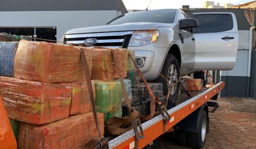 Mais de 3 toneladas de maconha apreendidas em Cascavel