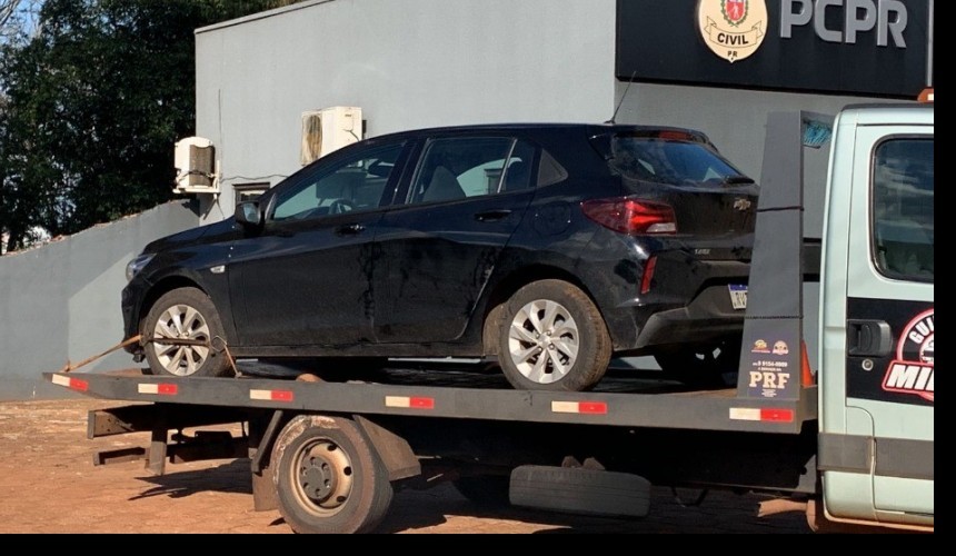 Carro furtado de locadora no RS é recuperado em Lindoeste