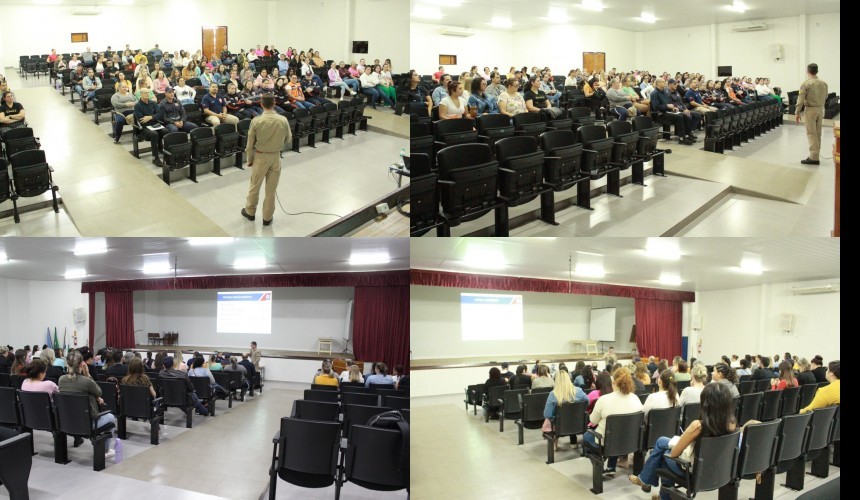 Capacitação com profissionais da área de Segurança foi realizada nesta quinta-feira em Capitão