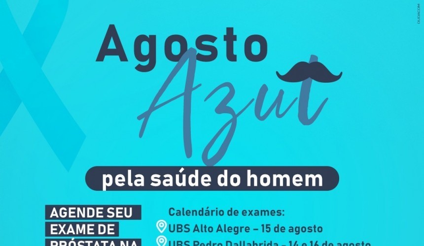Secretaria de Saúde de Capitão orienta a população sobre o início da coleta de exames de PSA