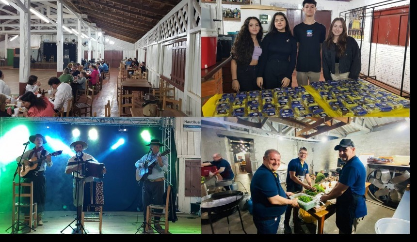 Rotary Club de Capitão promove evento de sucesso em prol de projetos comunitários