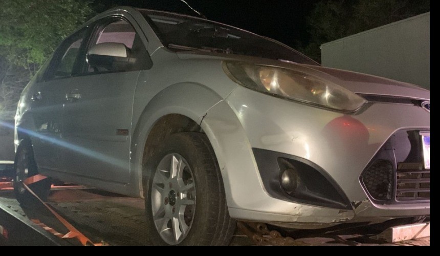 Jovem é preso com carro levado em assalto na BR 369 em Cascavel