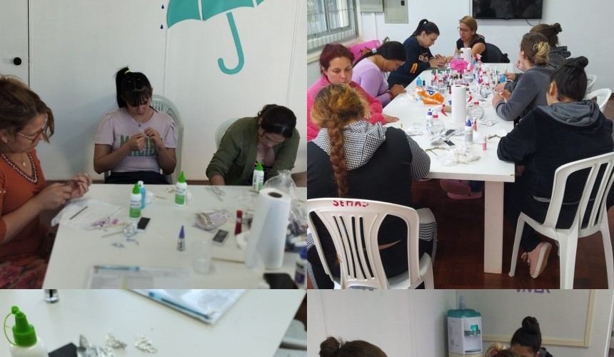 Mulheres do novo Grupo do PAIF “Mulheres em Ação” tiveram encontro nesta segunda-feira em Capitão