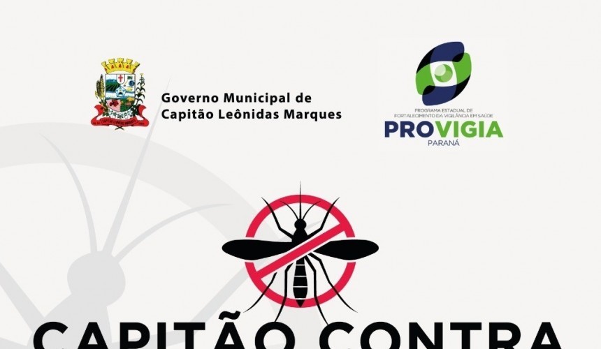 Campanha Capitão Unido Contra a Dengue terá início em setembro