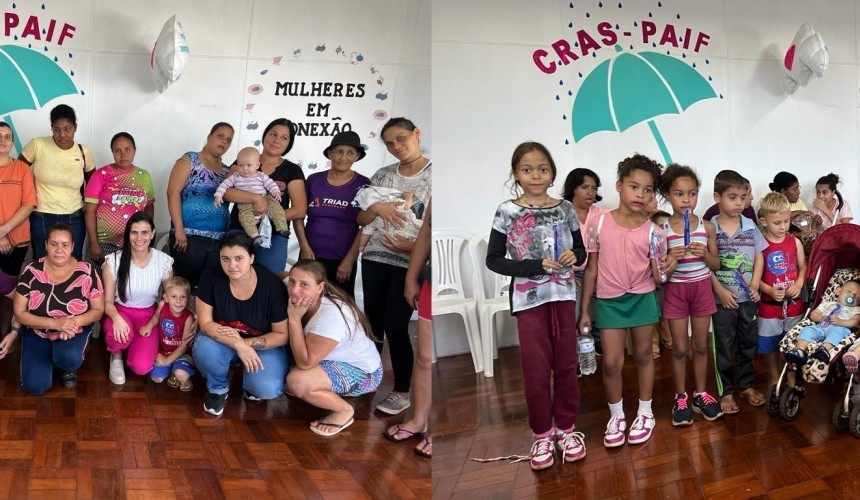 Grupo de Acompanhamento do PAIF de Capitão realiza encontro com famílias, dando continuidade a Ação: