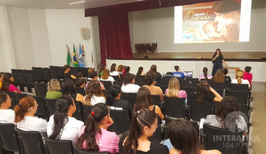 Evento especial para as mulheres gestantes de Capitão voltado ao agosto Dourado, Mês de Sensibilização à Amamentação é realizado em Capitão