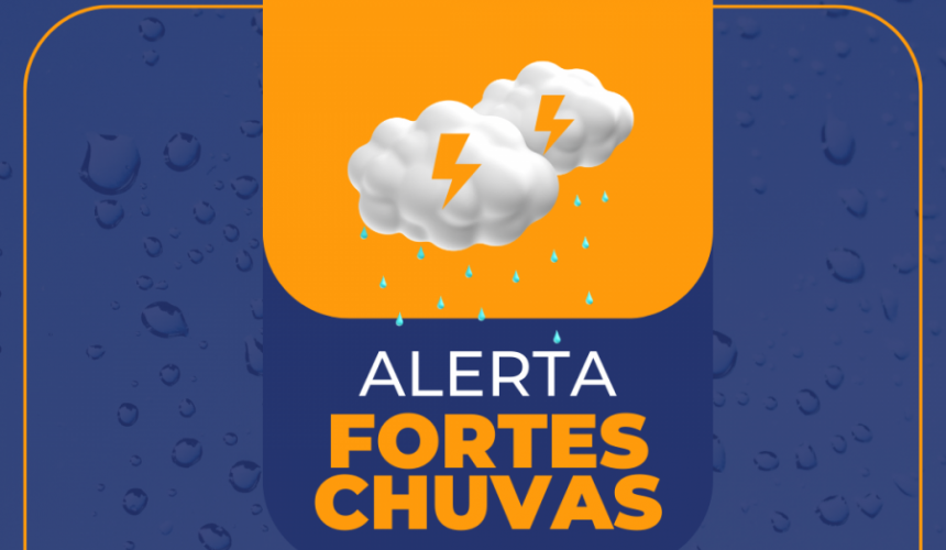 Defesa Civil faz alerta para risco de temporal em nossa região