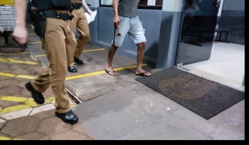 Policia Militar de Capitão Leônidas Marques atendeu ocorrência de violência doméstica