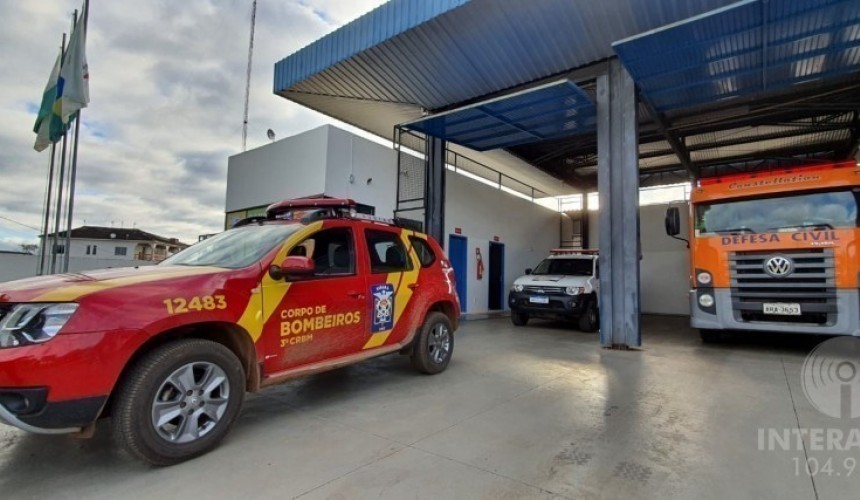 Bombeiros de Capitão combateram incêndio ambiental na Linha São José