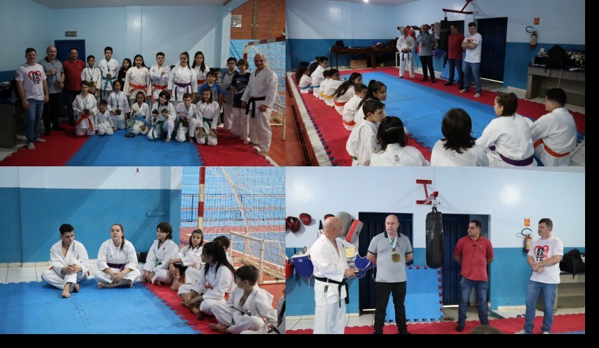 Alunos da Associação Sol Nascente de Karatê participaram do Campeonato Brasileiro de Karatê em São Paulo