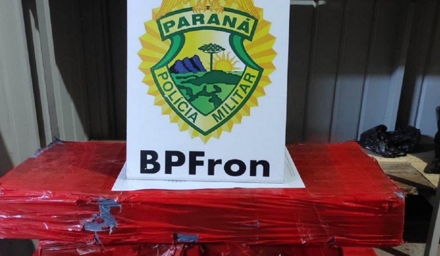 BPFron apreende 50 kg de maconha após perseguição