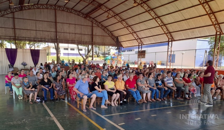 Dia Nacional o Idoso foi comemorado em Capitão com palestra e atividades diferenciadas