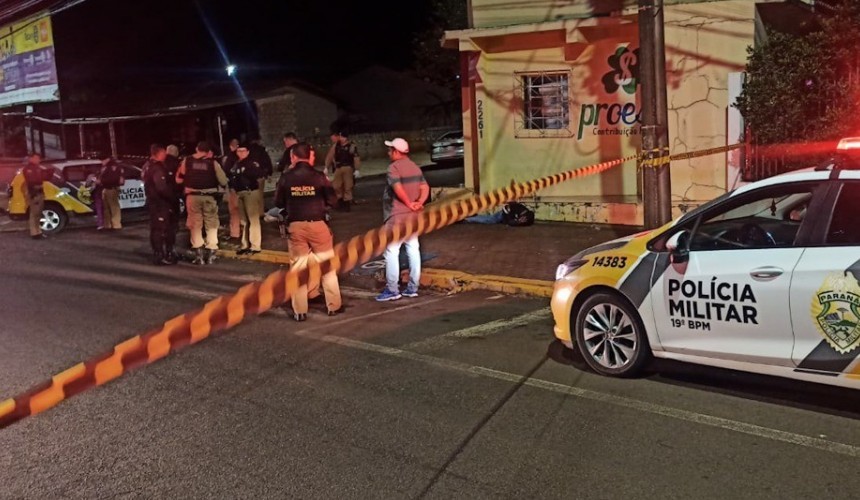 Jovem é executado a tiros e outro fica em estado grave em Toledo