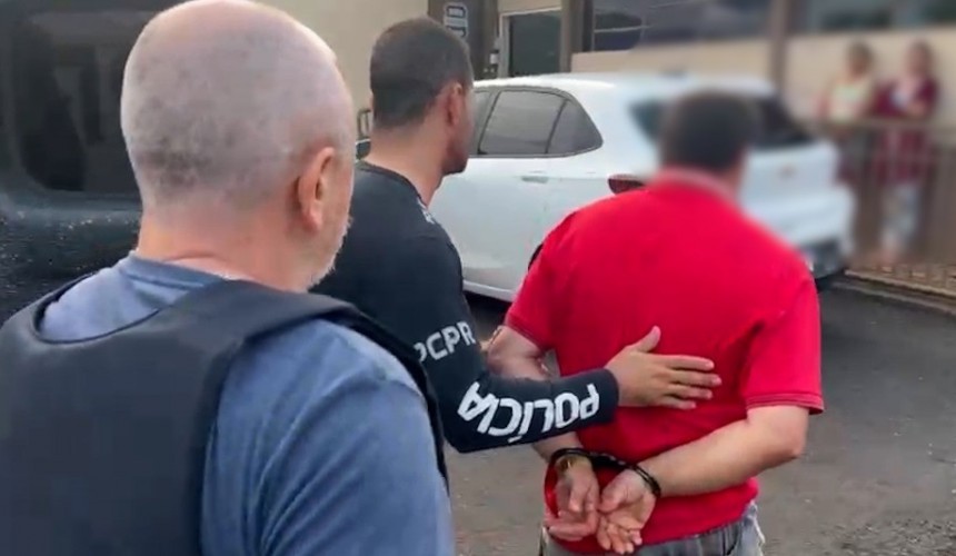 Acusado de matar idosa em Santa Terezinha de Itaipu é preso