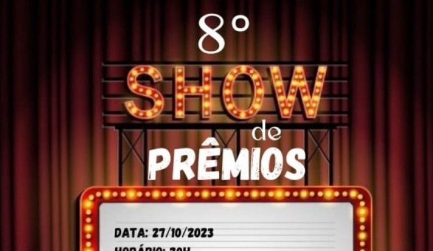 8º Show de Prêmios da APAE de Capitão vai acontecer na próxima sexta feira (27)