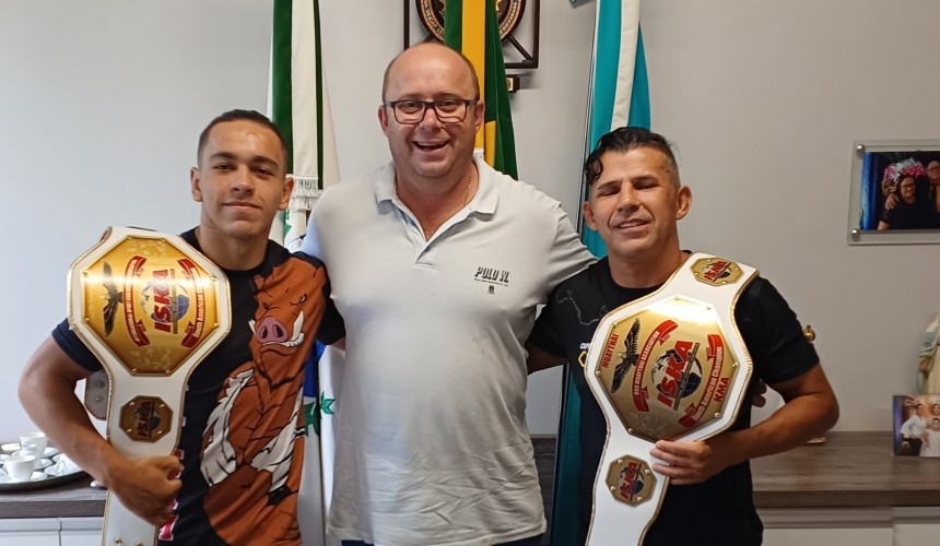 Atletas do CT ODA TEAM de Capitão são campeões de campeonato sul-americano de artes marciais