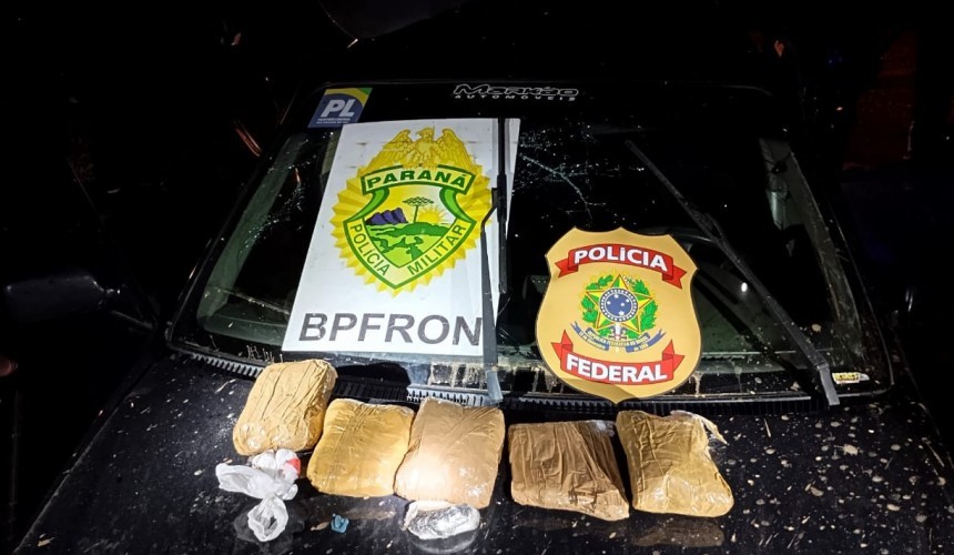 BPFRON apreende drogas em Capitão