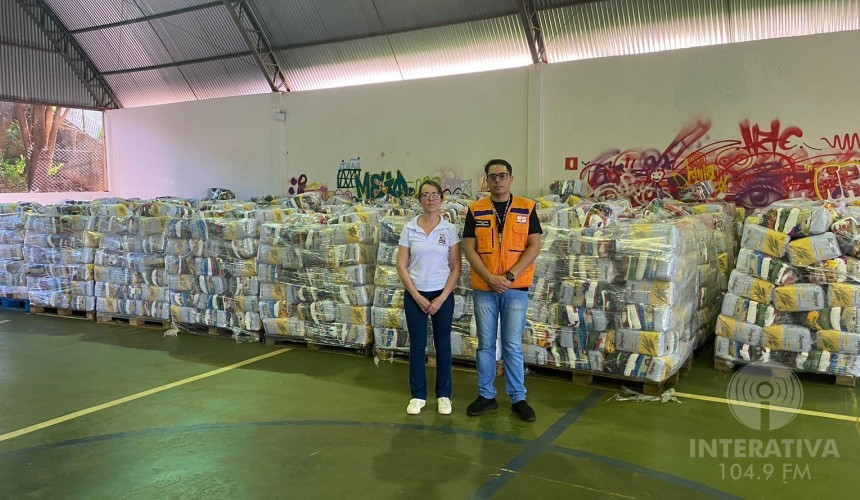 Capitão recebe mais 5.000 cestas básicas para famílias atingidas pelas chuvas do município