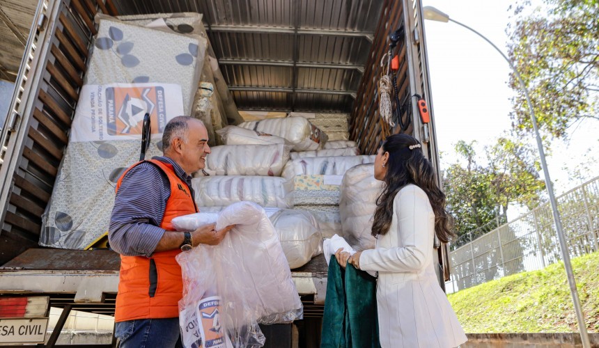 Paraná envia mais de 190 toneladas de donativos ao Rio Grande do Sul