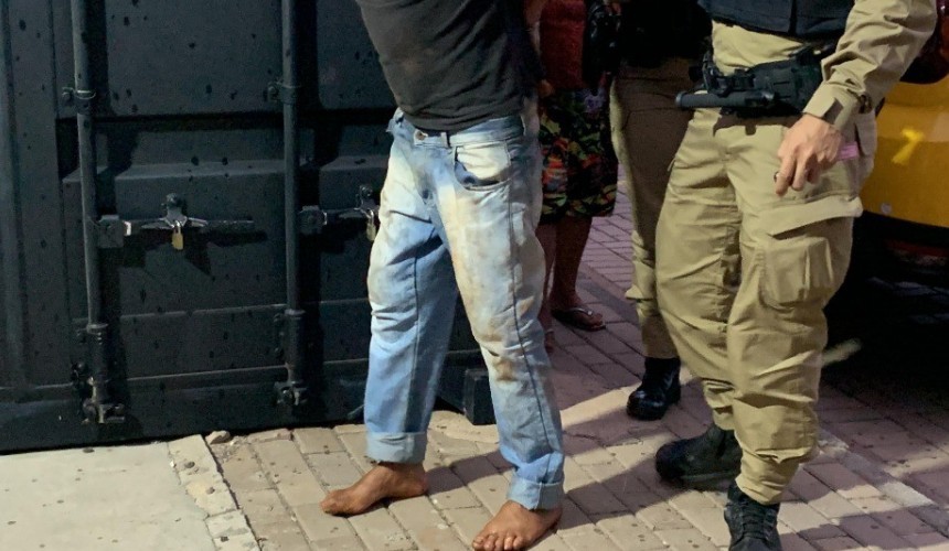 PM prende idoso que agrediu esposa em Ibema