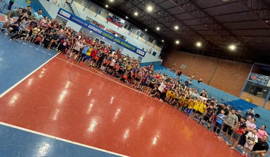 Secretaria de Esportes de Capitão finaliza campeonato de Futsal Intercomunidades das categorias de base
