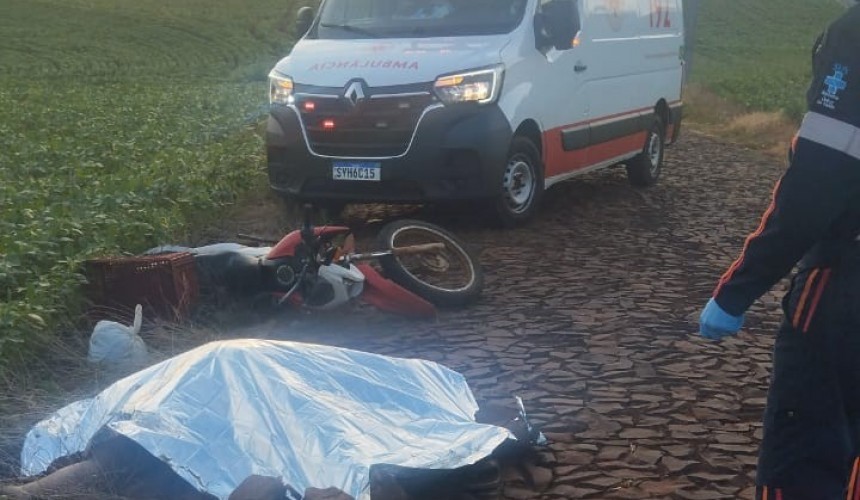 Acidente de moto mata morador de Boa Vista da Aparecida