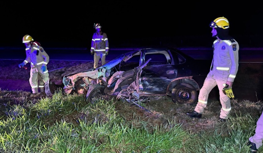 Idoso de 62 anos morre ao dirigir na contramão e colidir de frente com caminhão na BR-163 rodovia que liga Capitão a Cascavel