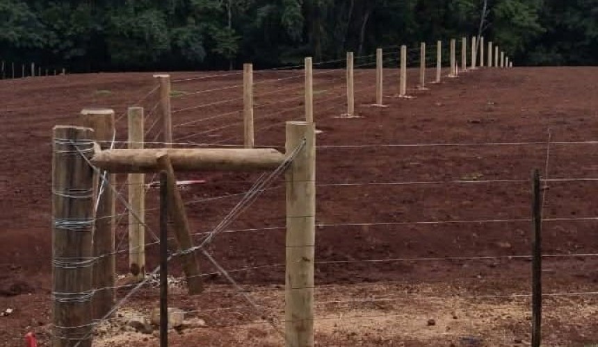 Palanques de cerca são furtados em Capitão e recompensa será oferecida por informações do furto
