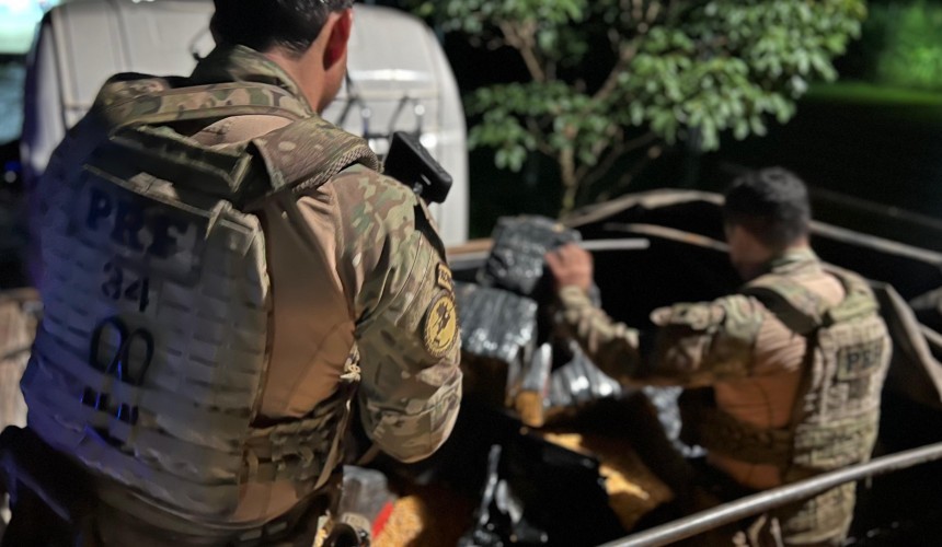 Maconha escondida em carga de  milho é apreendida pela PRF em Capitão