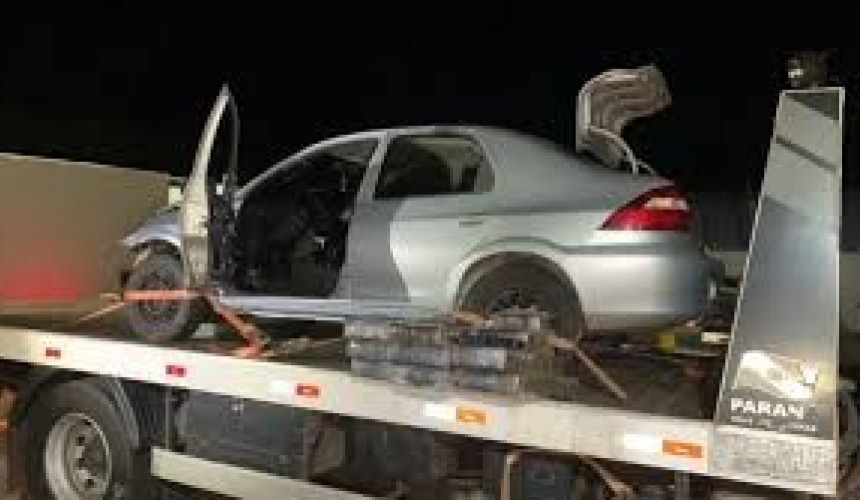 Motorista tenta fugir do BPFron com carro carregado de maconha e acaba preso em Capitão