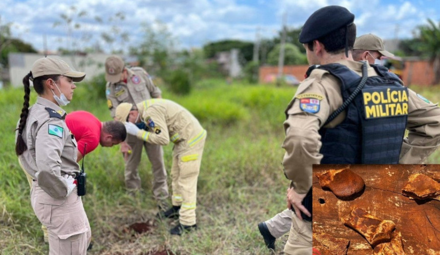 Pedreiro encontra ossada em obra e mobiliza autoridades em Foz do Iguaçu