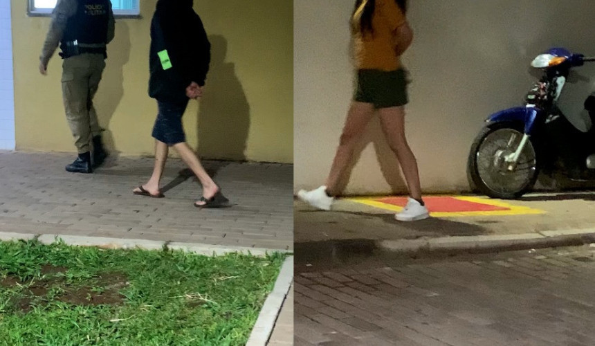 Mulher e rapaz são detidos após confusão em Capitão