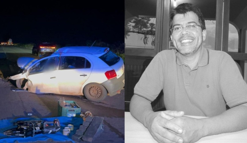 Dr. Rodrigo Miyahira que atendia no Hospital de Capitão é vítima fatal de acidente na BR-467 em Cascavel