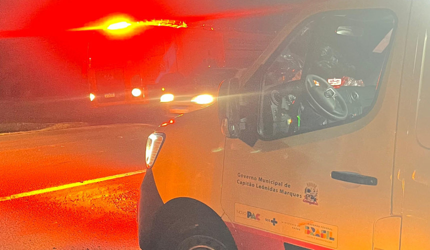 Corpo de Bombeiros Combate Incêndio e Presta Atendimento em Acidente de Trânsito em Capitão