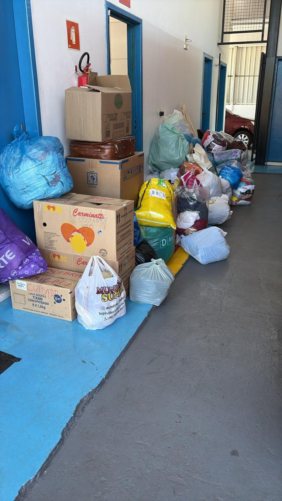 Defesa Civil de Capitão agradece apoio da população e anuncia envio de doações a Rio Bonito do Iguaçu