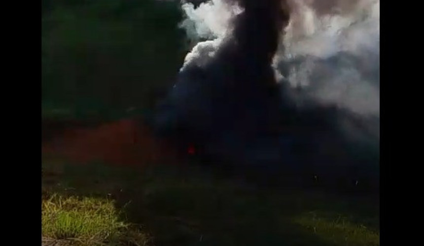 Dois incêndios ambientais são atendidos em Capitão Leônidas Marques