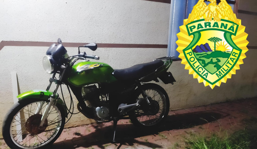 Motocicleta é aprendida por perturbação do sossego e diversas outras irregularidades em Capitão