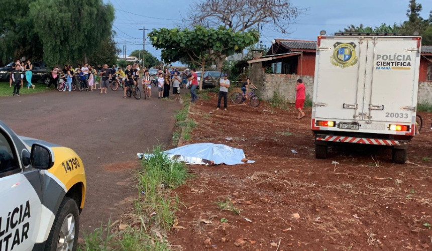 Briga por isqueiro termina com homem morto em Santa Tereza do Oeste