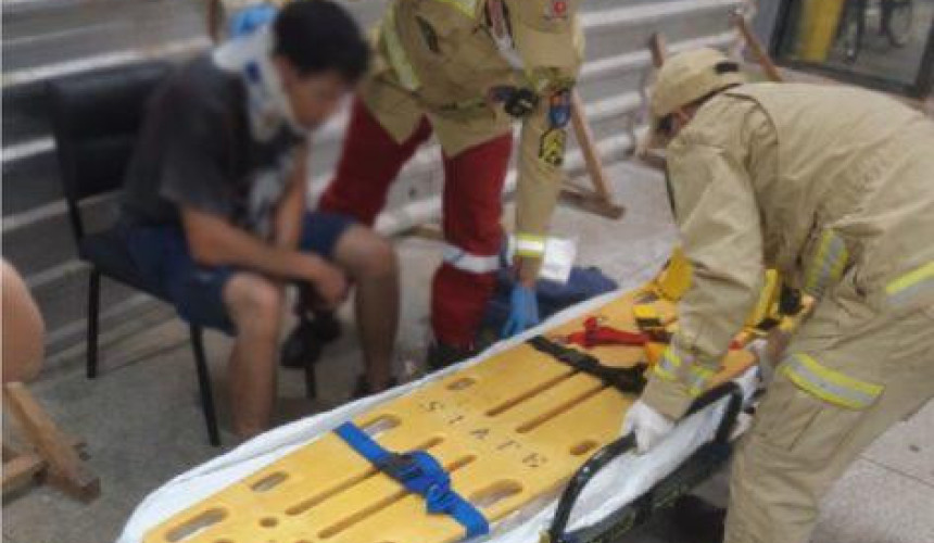 Jovem é esfaqueado próximo à Rodoviária de Cascavel