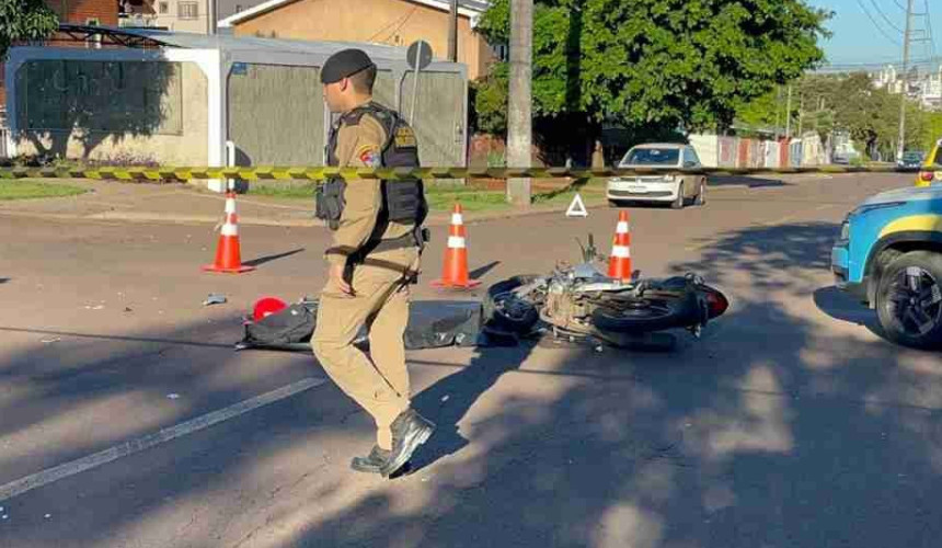 Jovem de 20 anos morre em acidente de trânsito em Cascavel